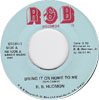 R. B. Hudmon - Bring It On Home To Me